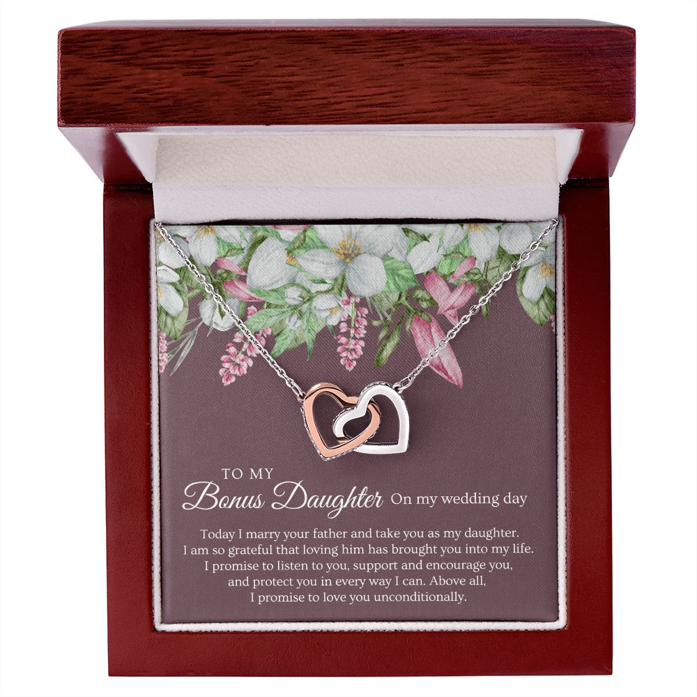 Stepdaughter Wedding Gift | Promise Necklace 0634T3