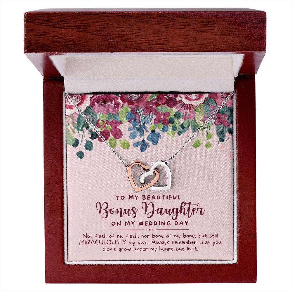 Stepdaughter Wedding Gift | In My Heart Necklace 0637T1