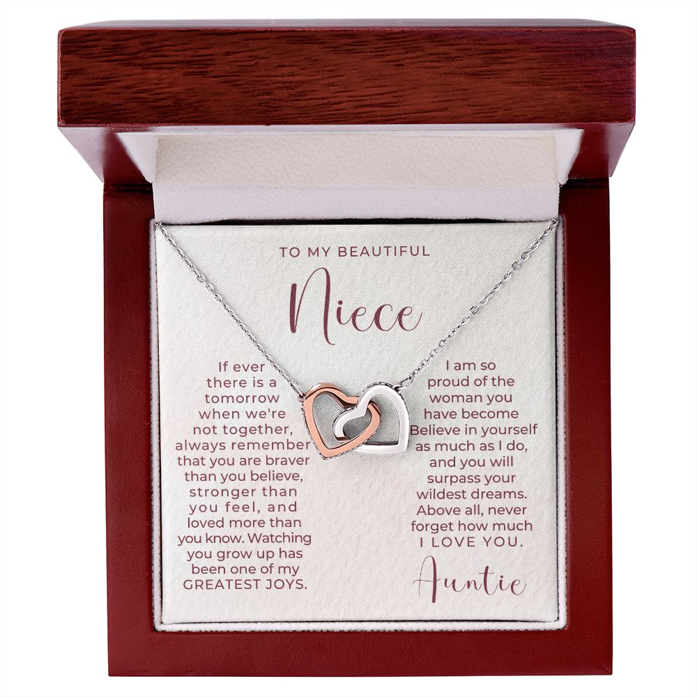 Niece Gift From Aunt | Greatest Joy Necklace 0629T12