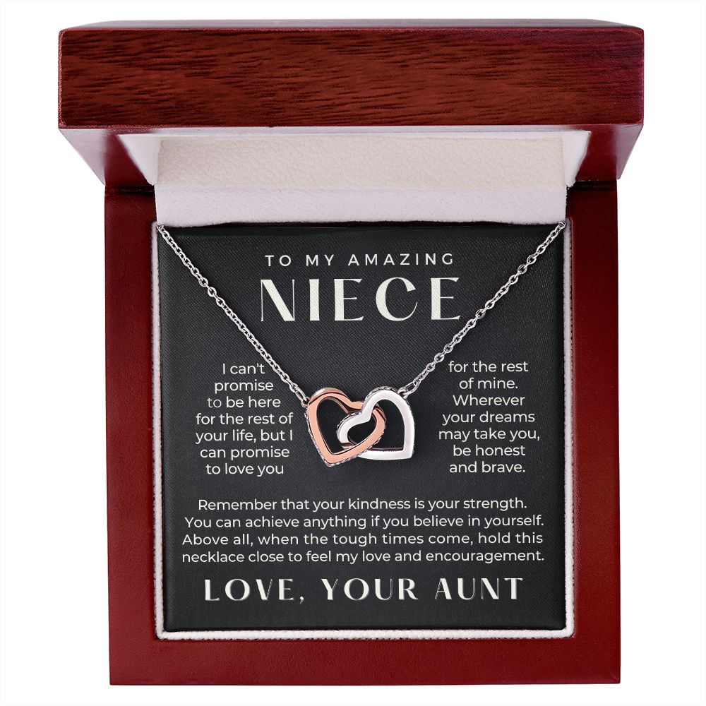 Niece Gift From Aunt | My Promise Necklace 0630T8