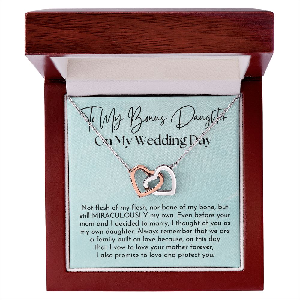 Stepdaughter Wedding Gift | On This Day Necklace 0638T6