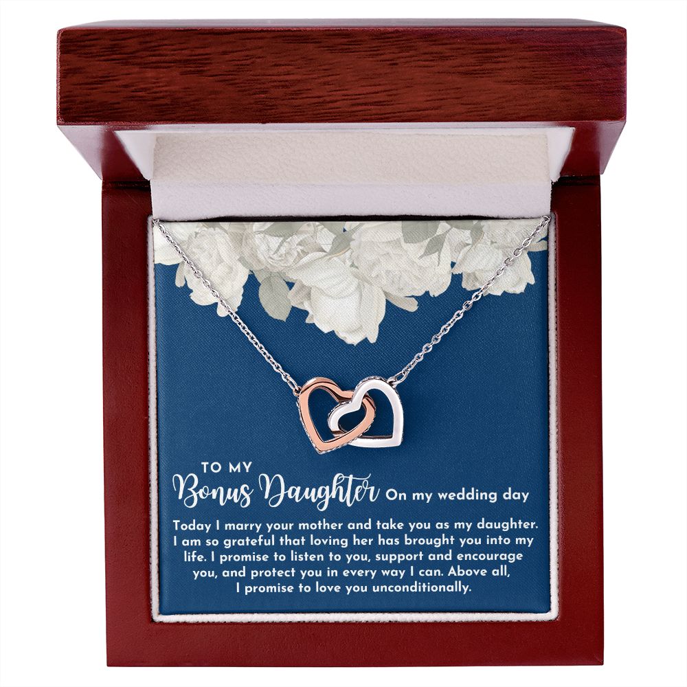 Stepdaughter Wedding Gift | Promise Necklace 0633T4