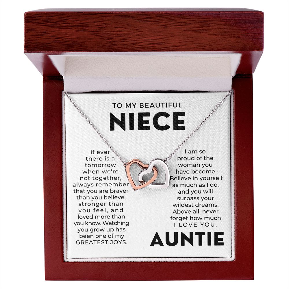 Niece Gift From Aunt | Greatest Joy Necklace 0629T9