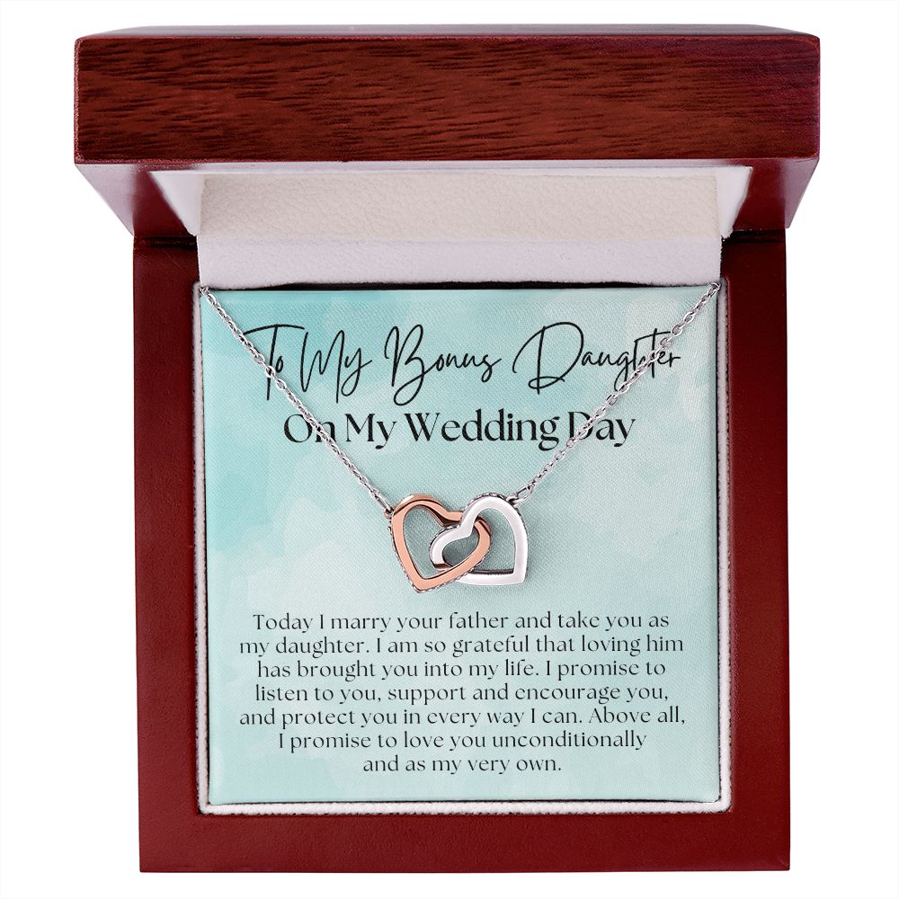 Stepdaughter Wedding Gift | Promise Necklace 0634T11
