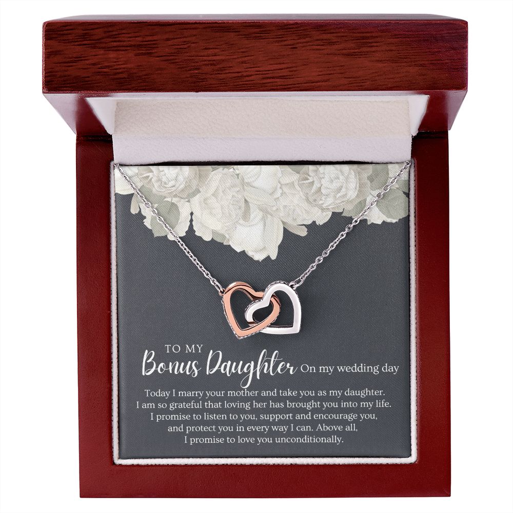 Stepdaughter Wedding Gift | Promise Necklace 0633T1