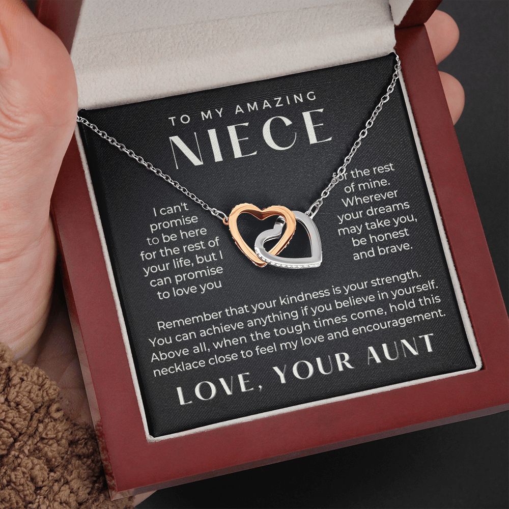 Niece Gift From Aunt | My Promise Necklace 0630T8