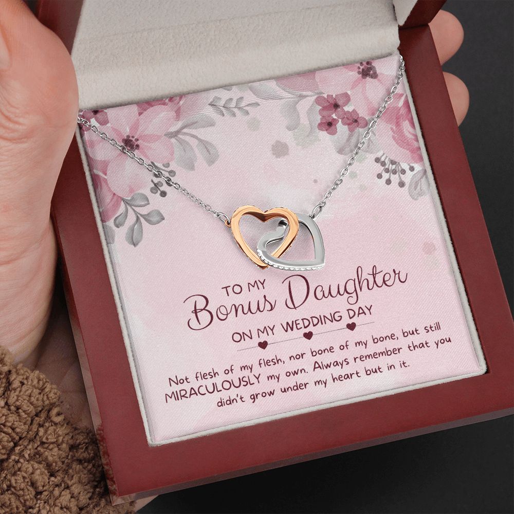 Stepdaughter Wedding Gift | In My Heart Necklace 0637T8