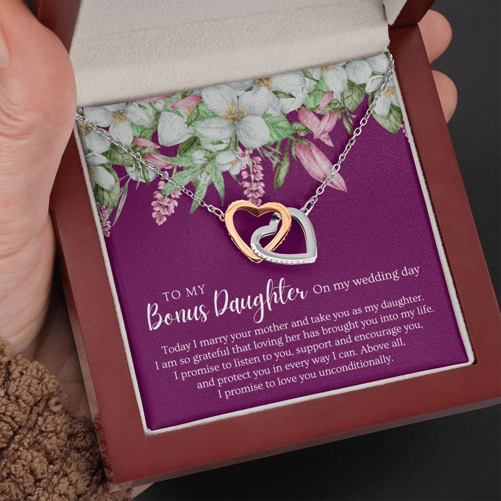 Stepdaughter Wedding Gift | Promise Necklace 0633T2