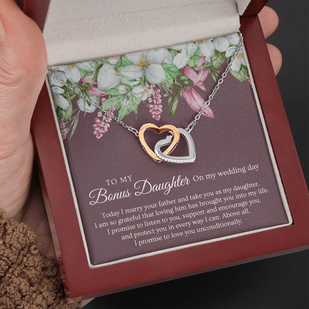 Stepdaughter Wedding Gift | Promise Necklace 0634T3