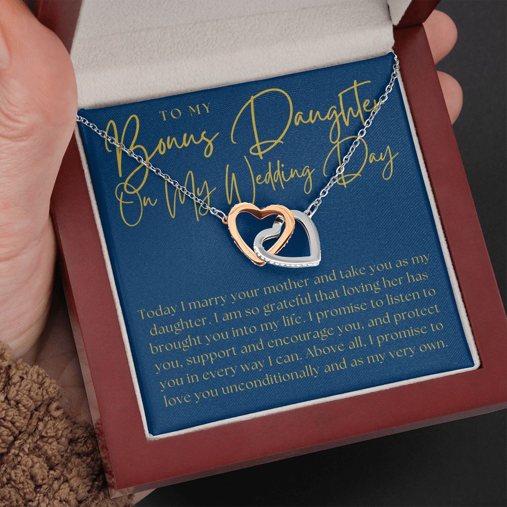 Stepdaughter Wedding Gift | Promise Necklace 0633T6