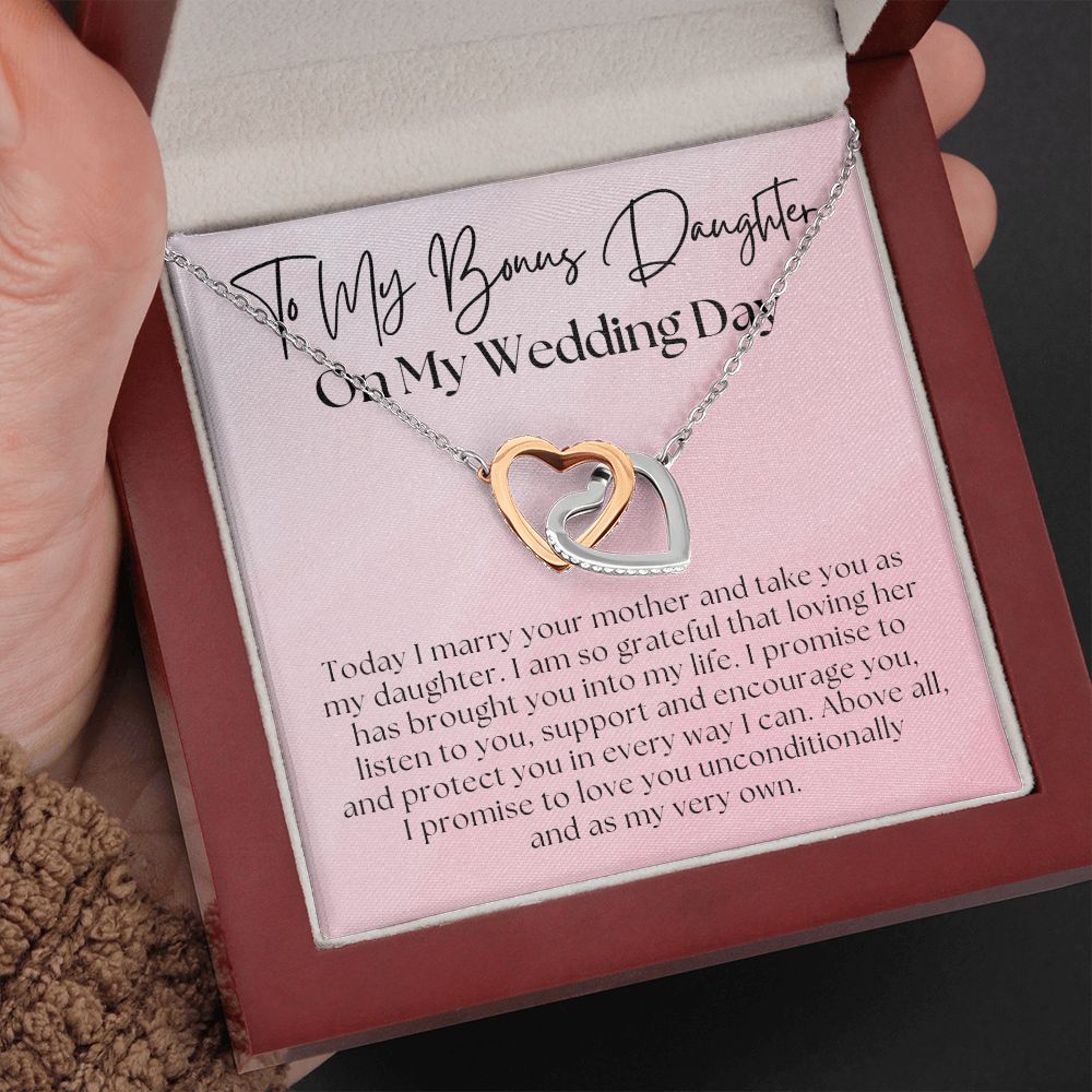Stepdaughter Wedding Gift | Promise Necklace 0633T9