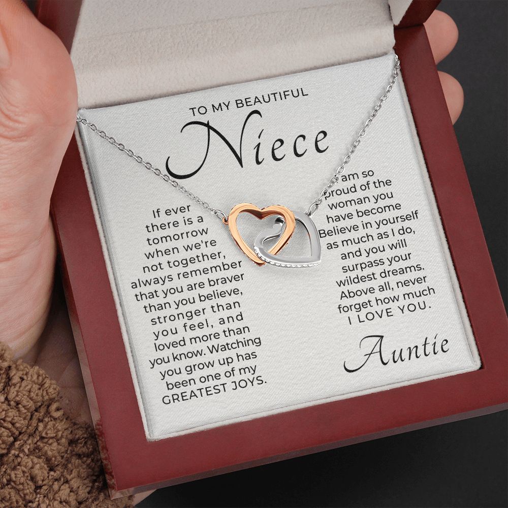 Niece Gift From Aunt | Greatest Joy Necklace 0629T5