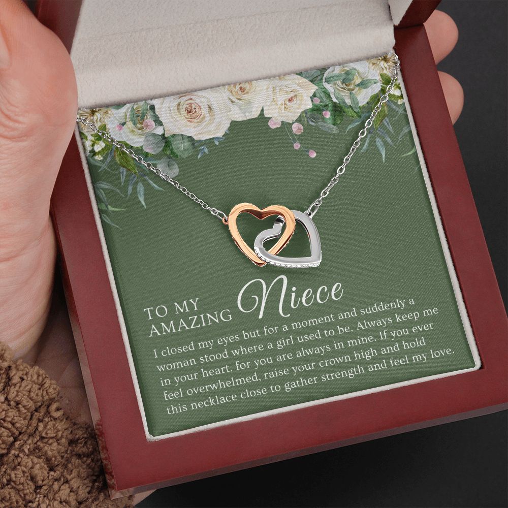 Niece Gift From Aunt | In My Heart Necklace 0632T11