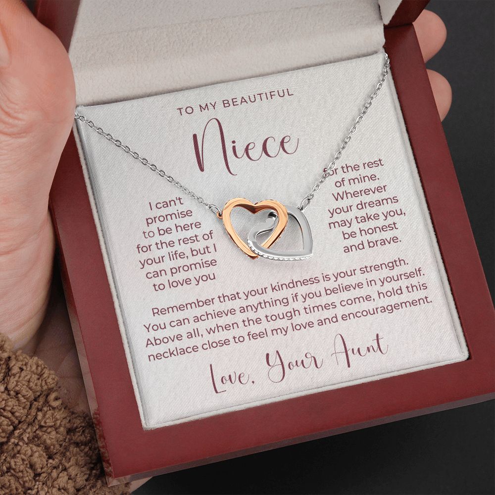 Niece Gift From Aunt | My Promise Necklace 0630T16