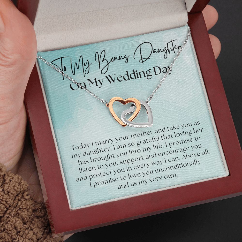 Stepdaughter Wedding Gift | Promise Necklace 0633T11