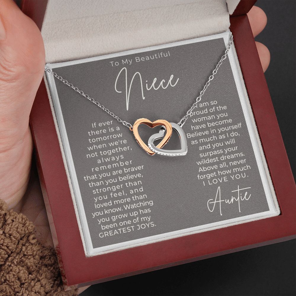 Niece Gift From Aunt | Greatest Joy Necklace 0629T3