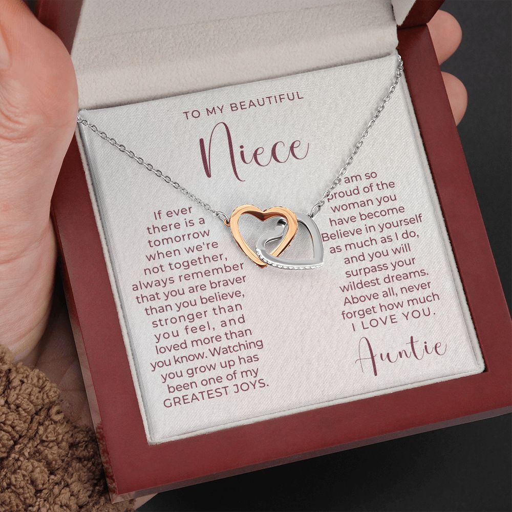 Niece Gift From Aunt | Greatest Joy Necklace 0629T12