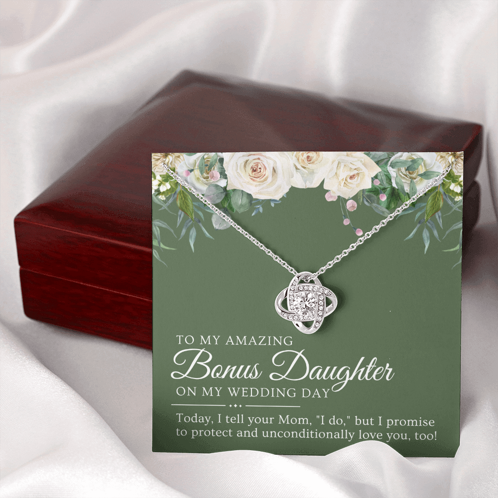 Stepdaughter Wedding Gift | Promise Necklace 0556T5