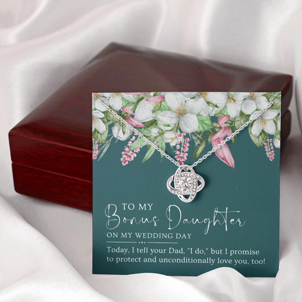 Stepdaughter Wedding Gift | Promise Necklace 0557T9