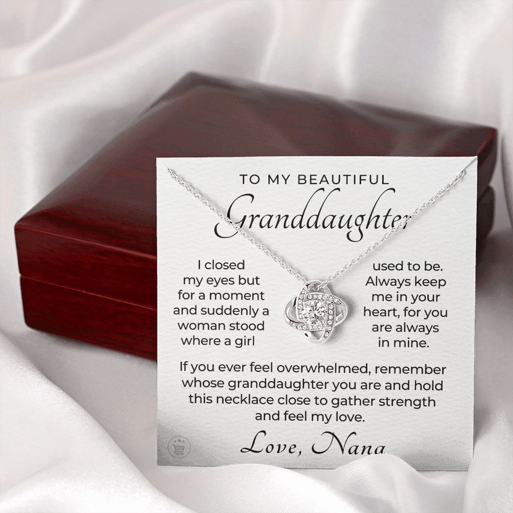 Granddaughter Gift | In My Heart Necklace 0545T8