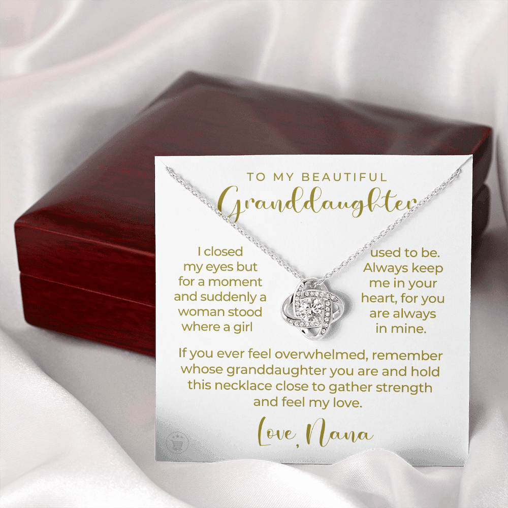 Granddaughter Gift | In My Heart Necklace 0545T1