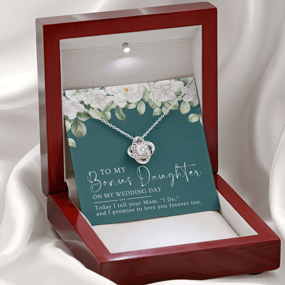 Stepdaughter Wedding Gift | Forever Necklace 0552T9