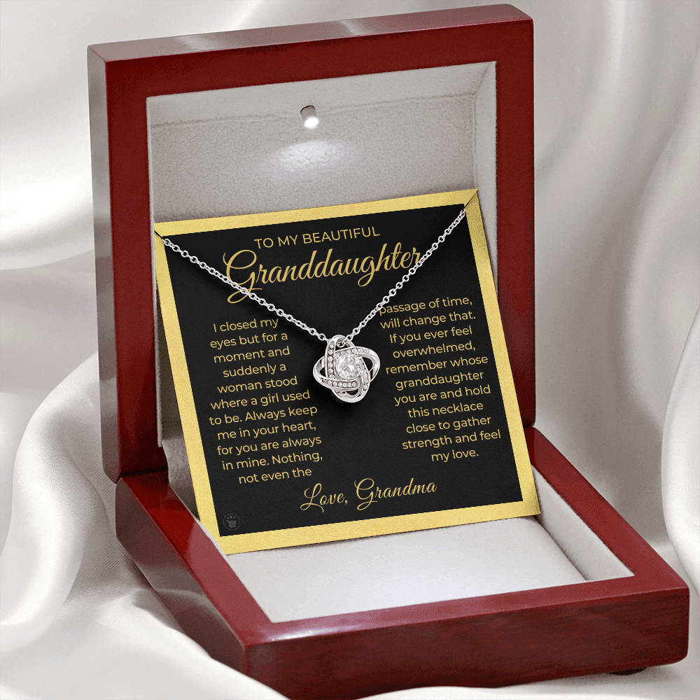Granddaughter Gift | In My Heart Necklace 0544T15