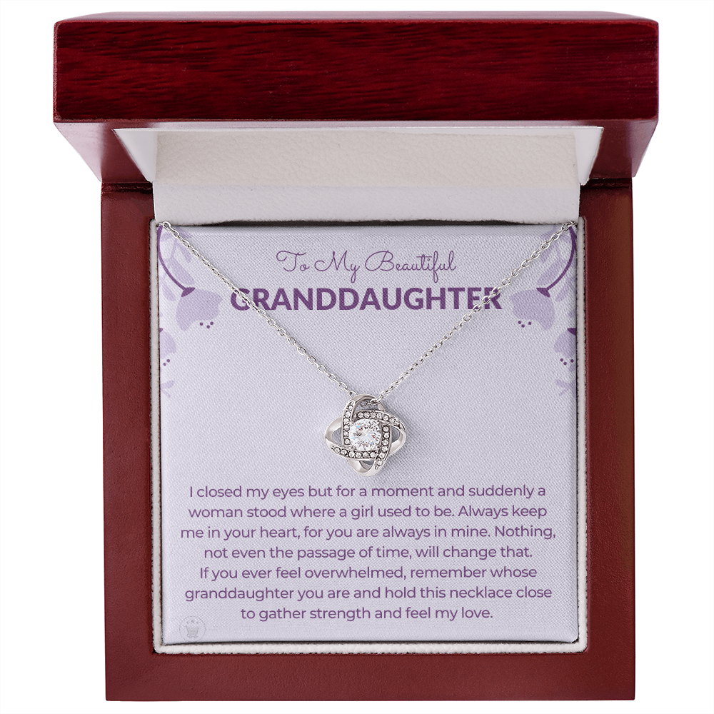 Granddaughter Gift | In My Heart Necklace 0544T7