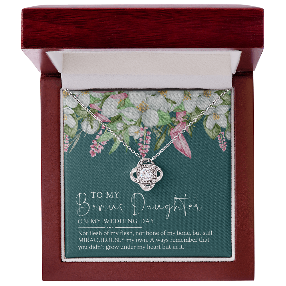 Stepdaughter Wedding Gift | In My Heart Necklace 0554T9