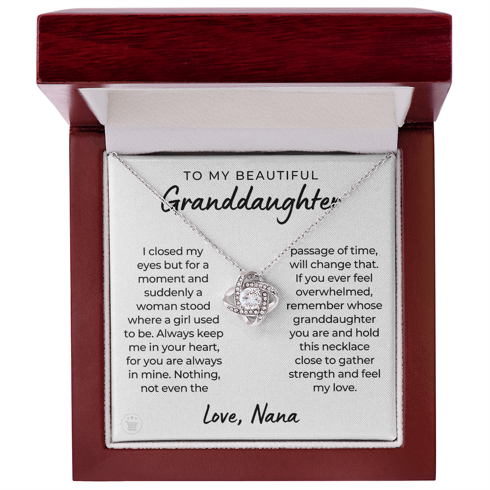 Granddaughter Gift | In My Heart Necklace 0545T2