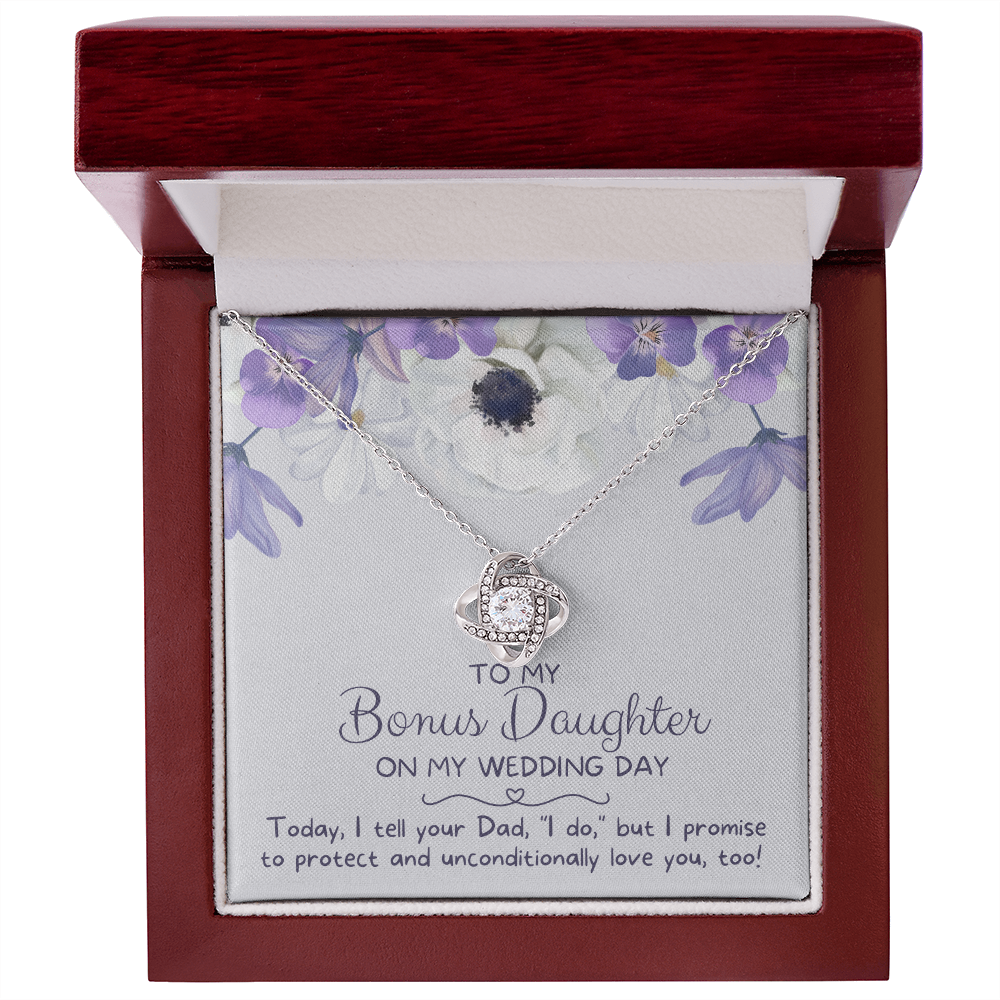Stepdaughter Wedding Gift | Promise Necklace 0557T6