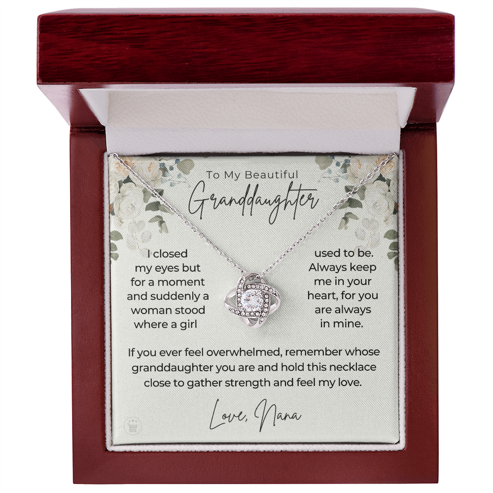 Granddaughter Gift | In My Heart Necklace 0545T11