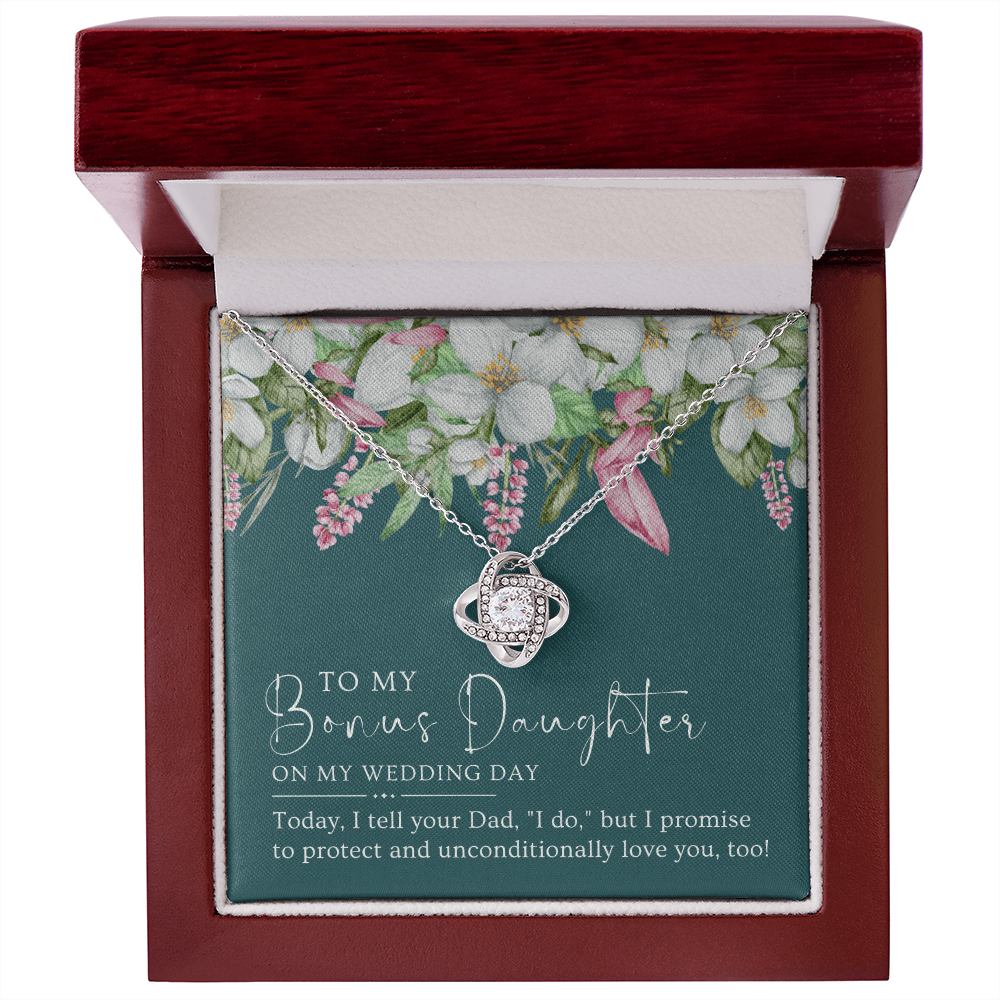 Stepdaughter Wedding Gift | Promise Necklace 0557T9