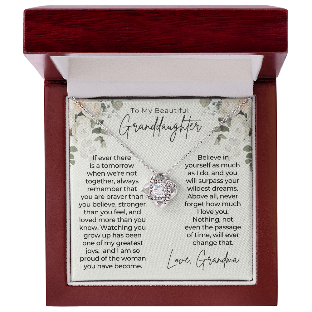 Granddaughter Gift | Believe Necklace 0547T9