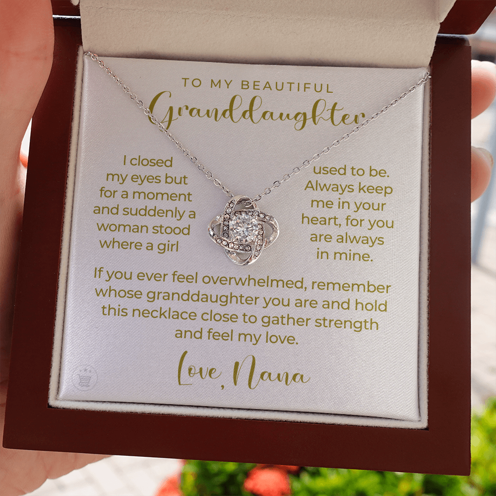 Granddaughter Gift | In My Heart Necklace 0545T1