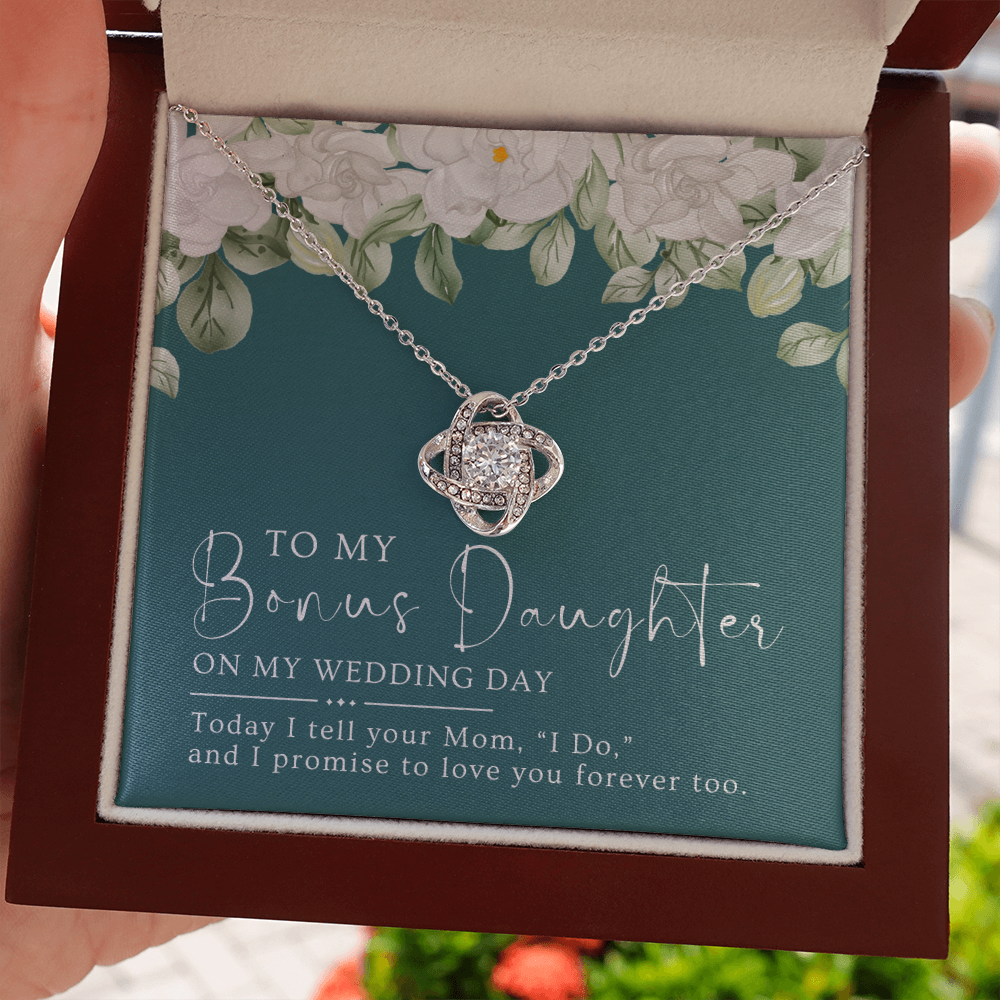 Stepdaughter Wedding Gift | Forever Necklace 0552T9