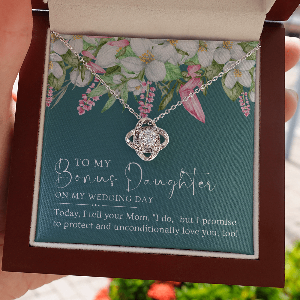 Stepdaughter Wedding Gift | Promise Necklace 0556T9