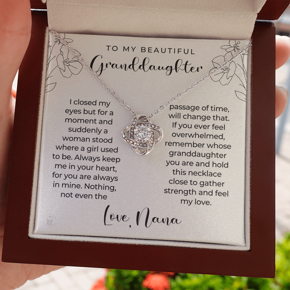 Granddaughter Gift | In My Heart Necklace 0545T10
