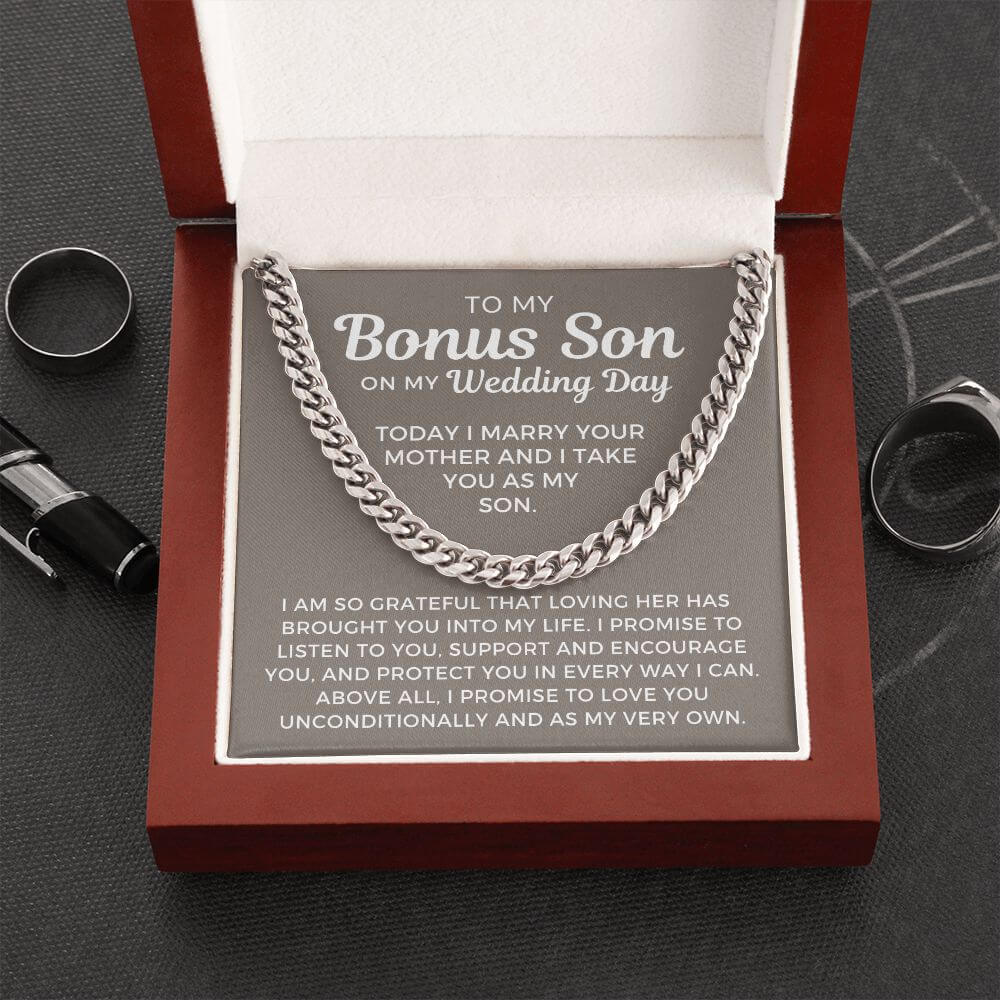 step son wedding