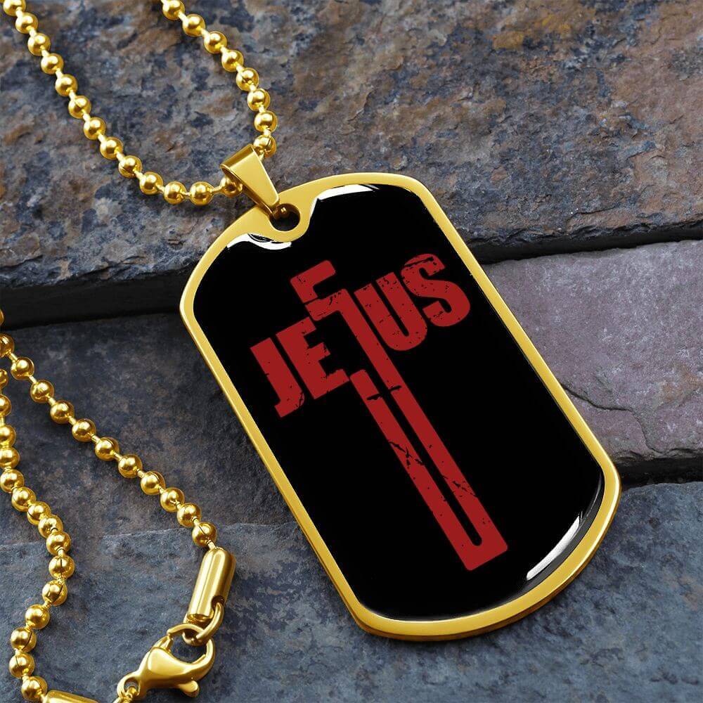 cross necklace men