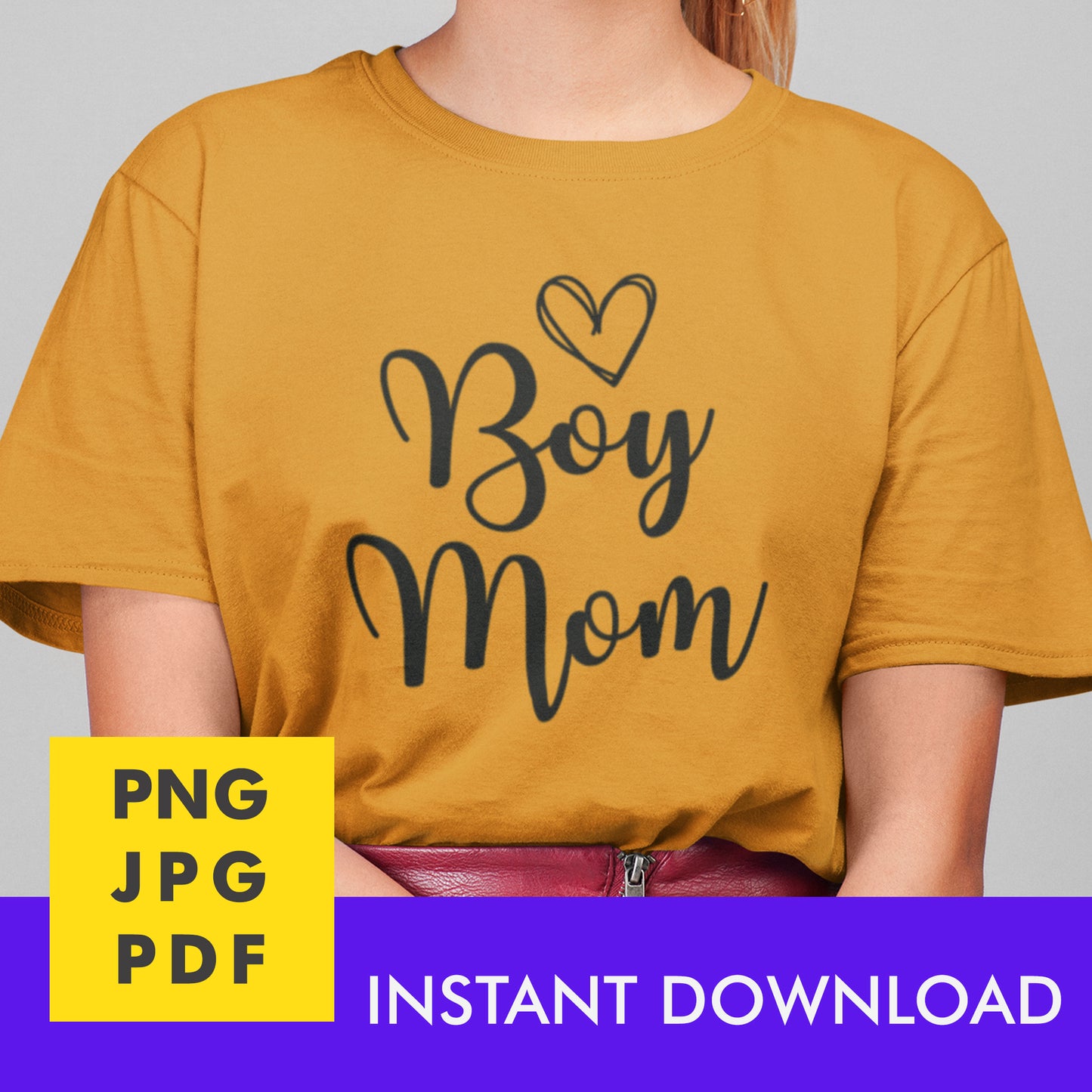 Digital Instant Download - Boy Mom M11-1