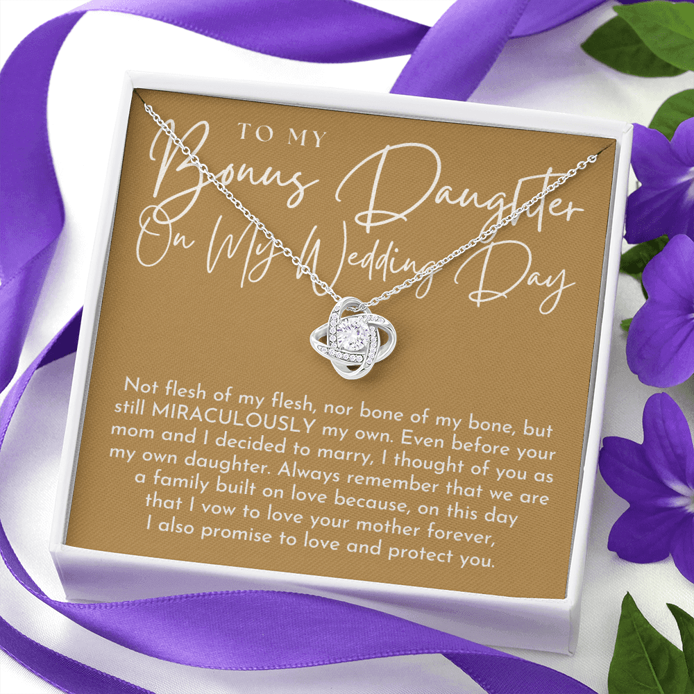 gift for step daughter on wedding day