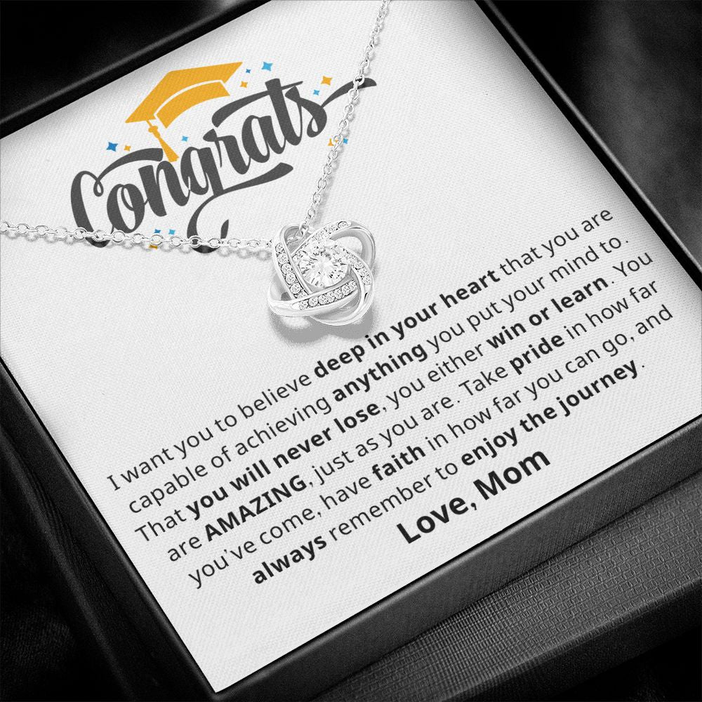 Graduation Gift For Her | Believe Necklace 0845LT2