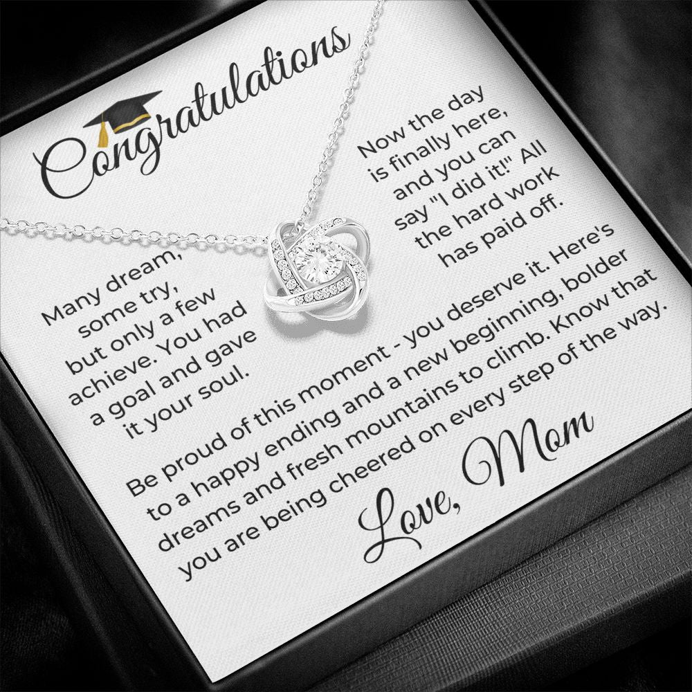 [ALMOST SOLD OUT] Graduation Gift For Her | Be Proud Necklace 0833LT1-NB