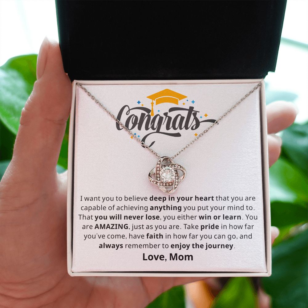 Graduation Gift For Her | Believe Necklace 0845LT2