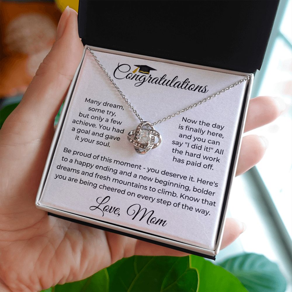 [ALMOST SOLD OUT] Graduation Gift For Her | Be Proud Necklace 0833LT1-TT