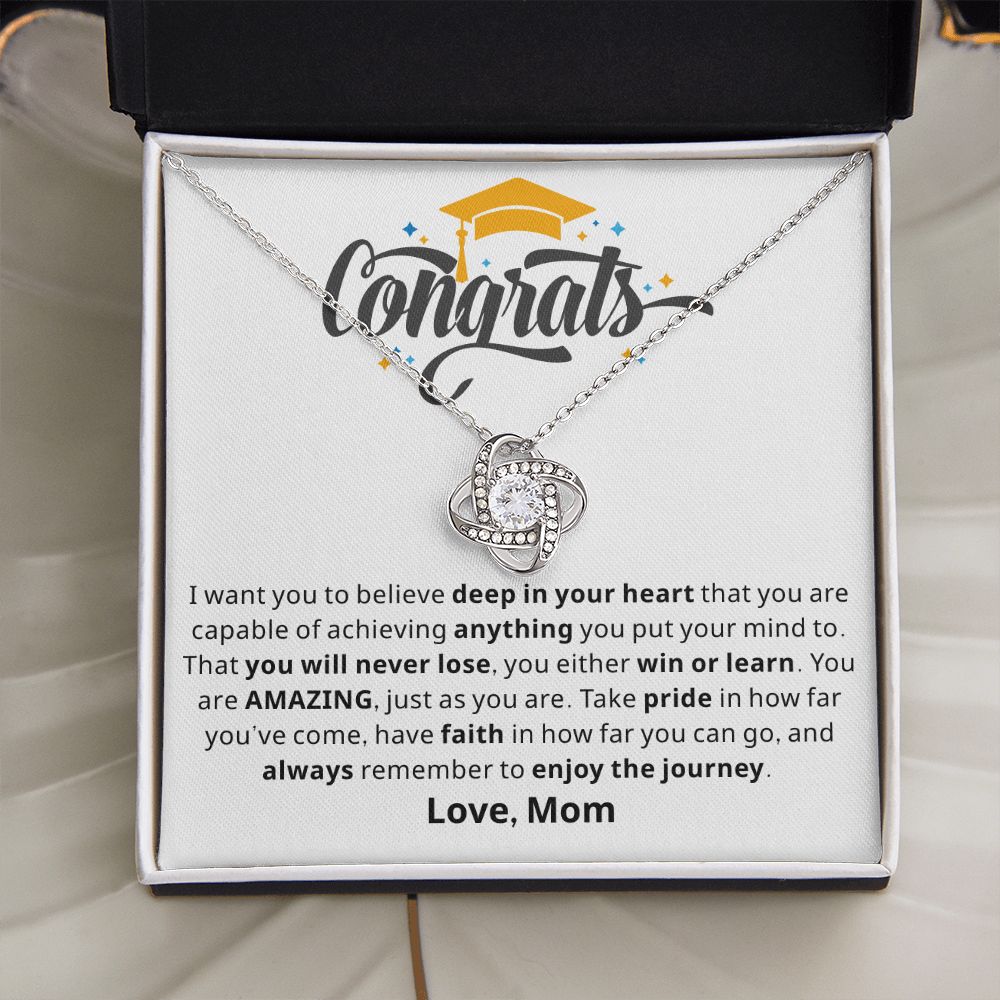 Graduation Gift For Her | Believe Necklace 0845LT2