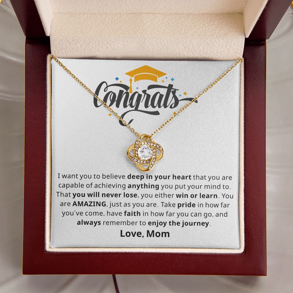 Graduation Gift For Her | Believe Necklace 0845LT2