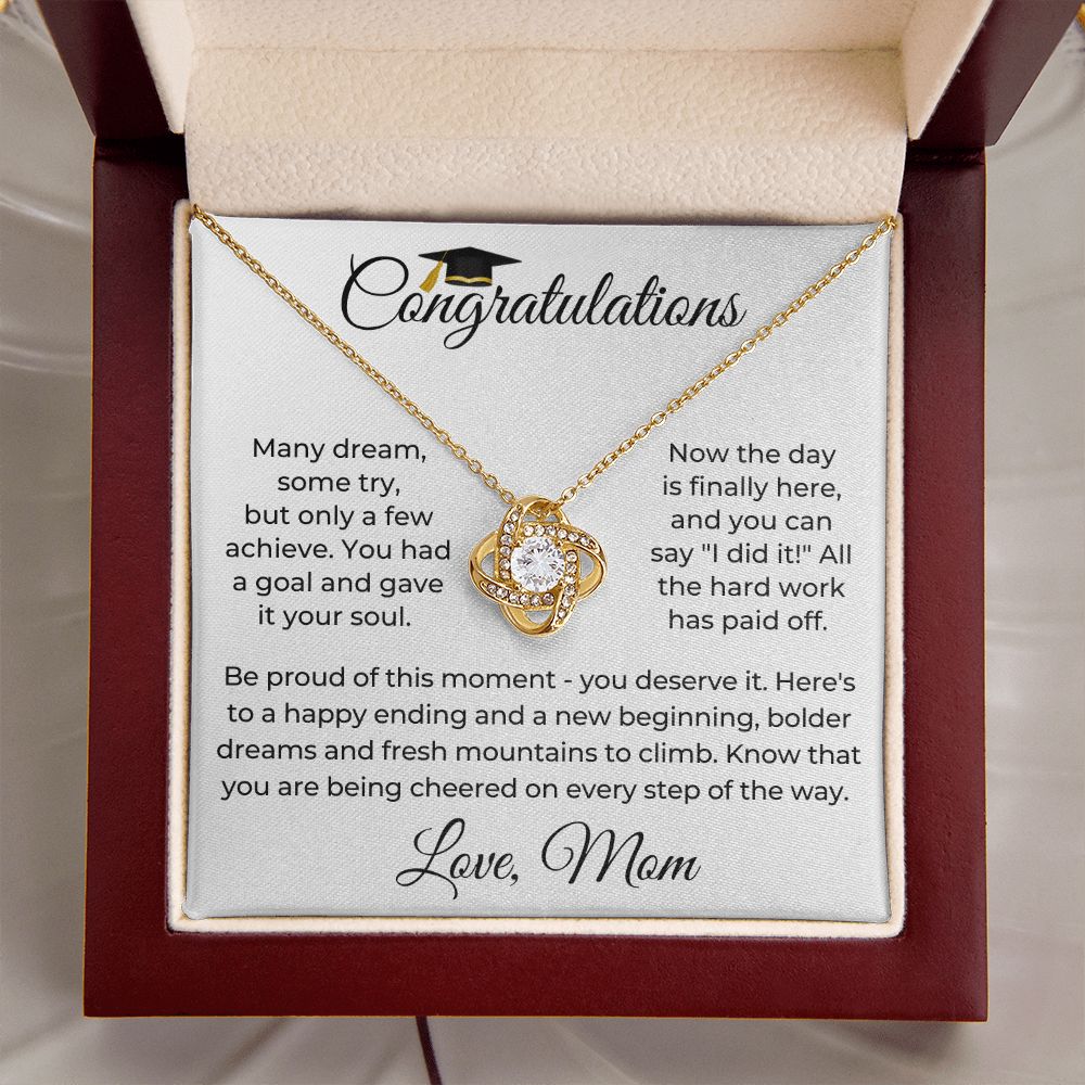[ALMOST SOLD OUT] Graduation Gift For Her | Be Proud Necklace 0833LT1-TT