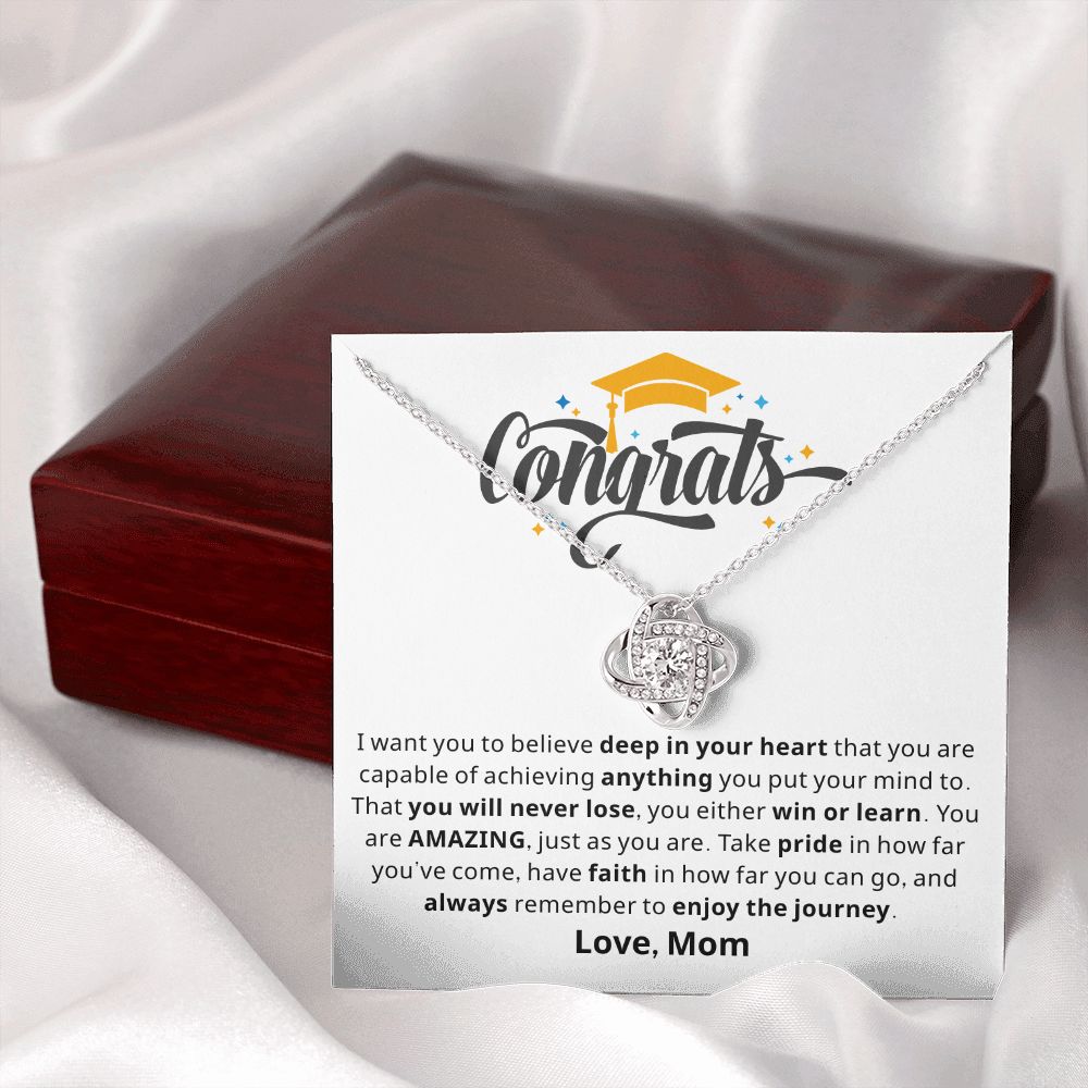 Graduation Gift For Her | Believe Necklace 0845LT2